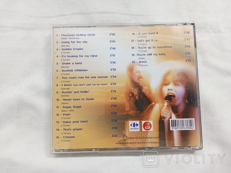 Компакт диск Tina Turner, фото №3