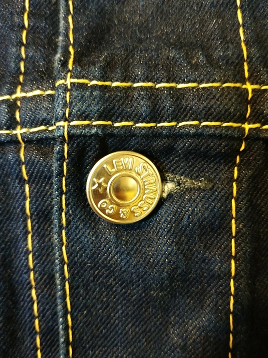 Куртка джинсова підліток LEVI STRAUSS коттон р-р S(маломірить), photo number 5