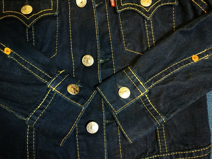 Куртка джинсова підліток LEVI STRAUSS коттон р-р S(маломірить), фото №9