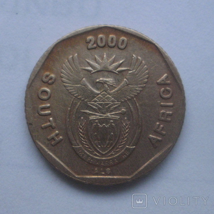 ЮАР 10 центов 2000 г / SOUTH AFRICA / новый герб / нет в каталоге, фото №5