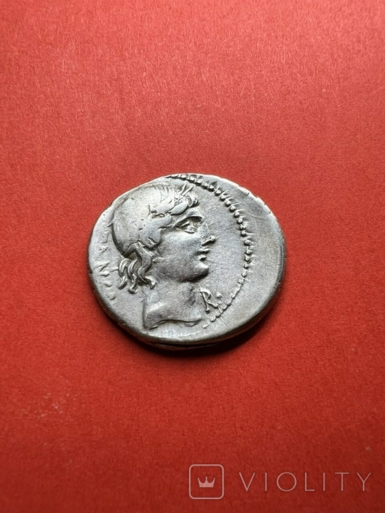 Римский Денарий. (90 г. до н.є.), фото №2