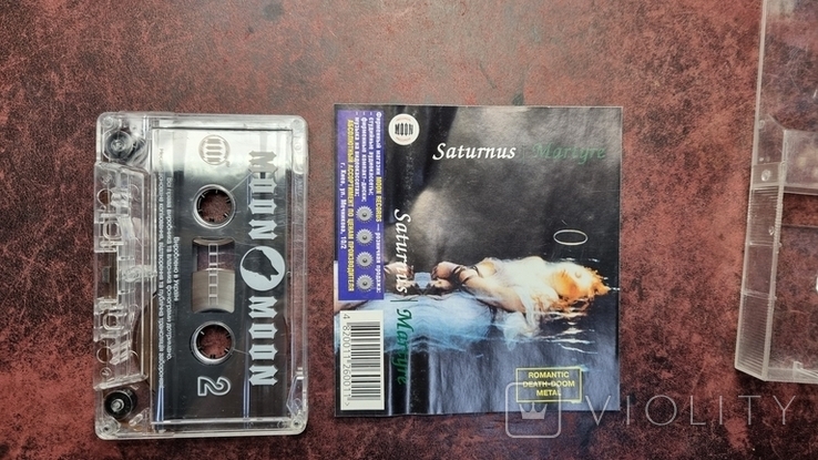Аудиокассета saturnus martyrre романтичний дез-дум-метал, фото №2