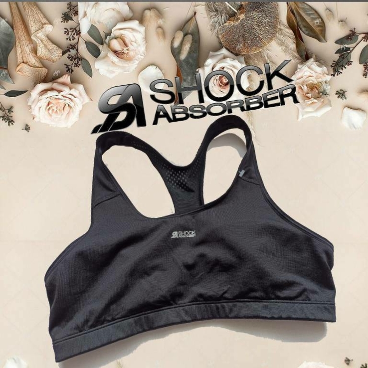 Shock Absorber Спортивный женский топ черный М, фото №4