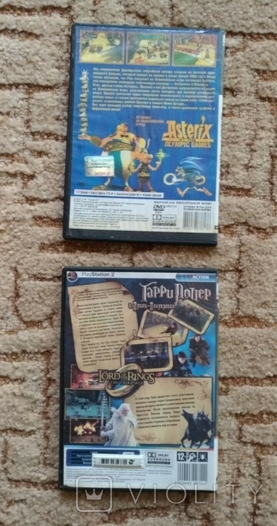 Игровой диск PlayStation 2. Астерикс. Гари Потер, фото №3
