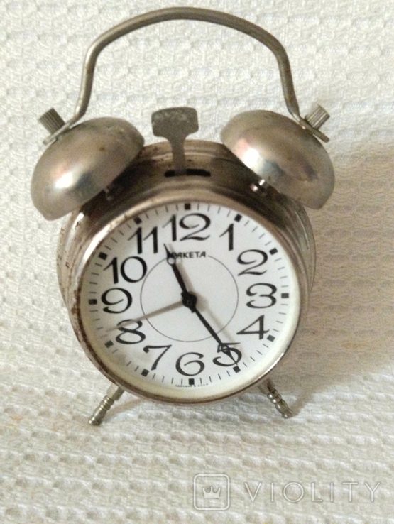 Часы будильник "Ракета", фото №2