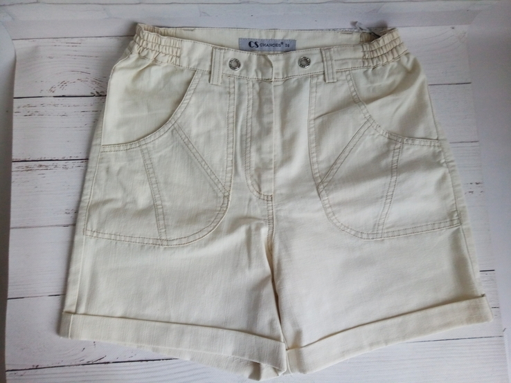 Літні жіночі короткі шорти, розмір 46-48, numer zdjęcia 2