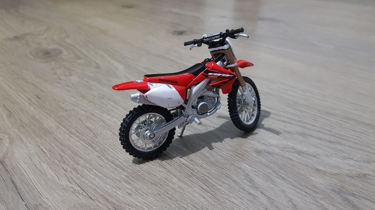 Мотоцикл honda crf 450r 1:18, numer zdjęcia 7