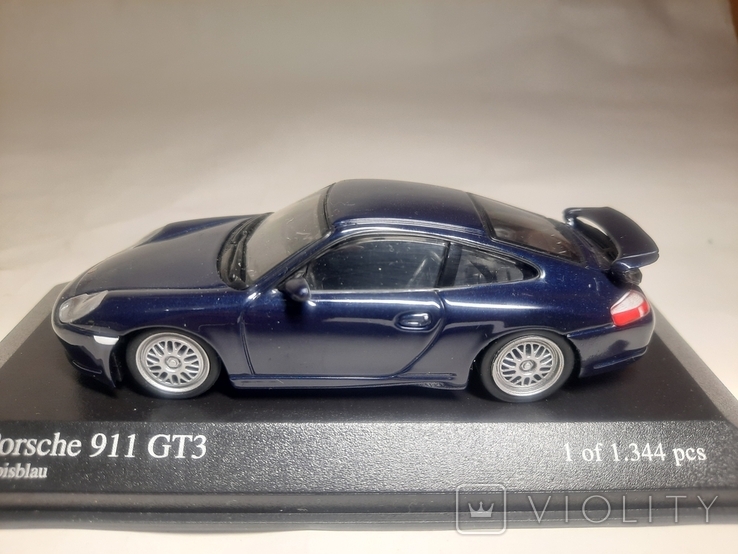 Porsche 911 GT3 Minichamps 1:43, фото №4