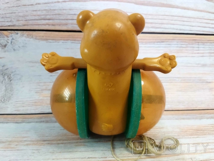 Ведмідь мішка на колесах іграшка ссср, фото №4