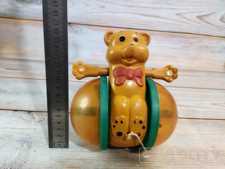 Ведмідь мішка на колесах іграшка ссср, фото №7