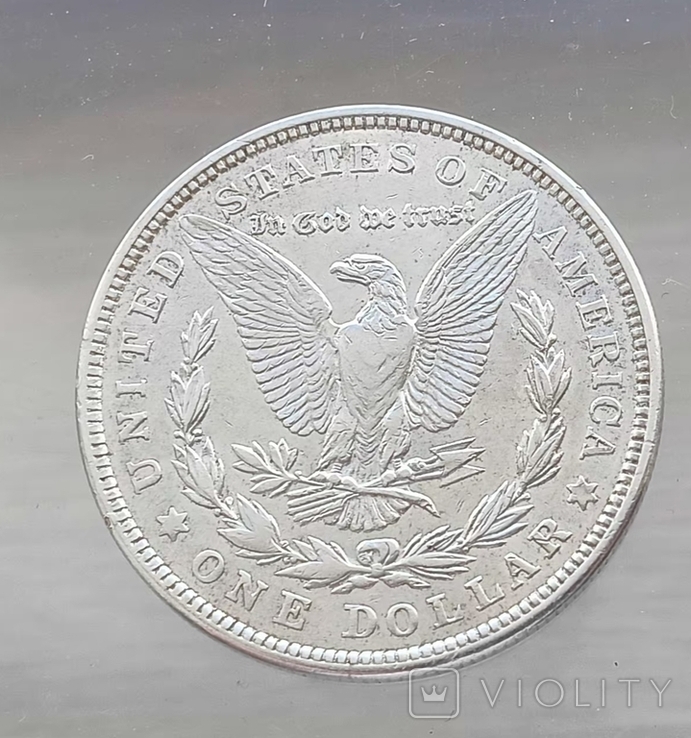 1 доллар 1921 Морган 1, фото №4