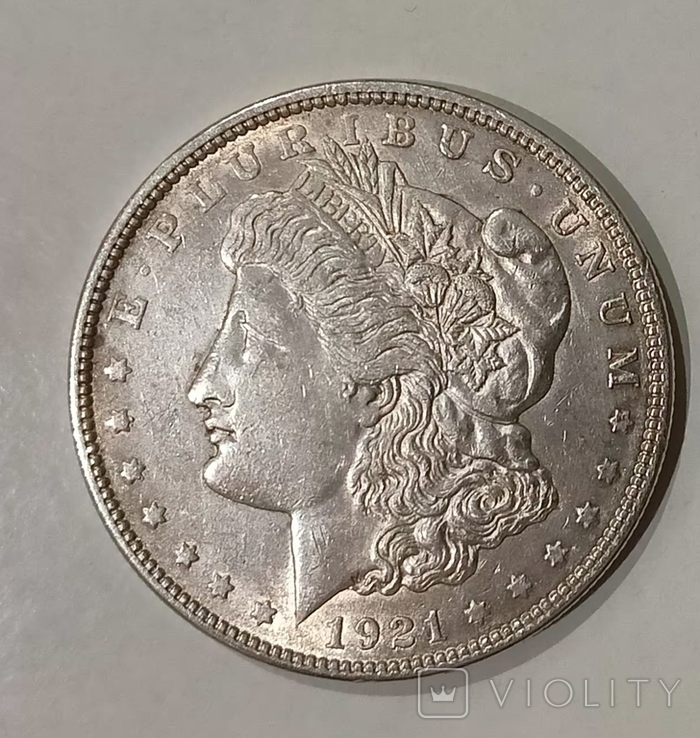 1 доллар 1921 Морган 1, фото №8
