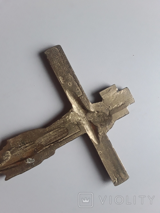 Крест кіотний , бронза, фото №7