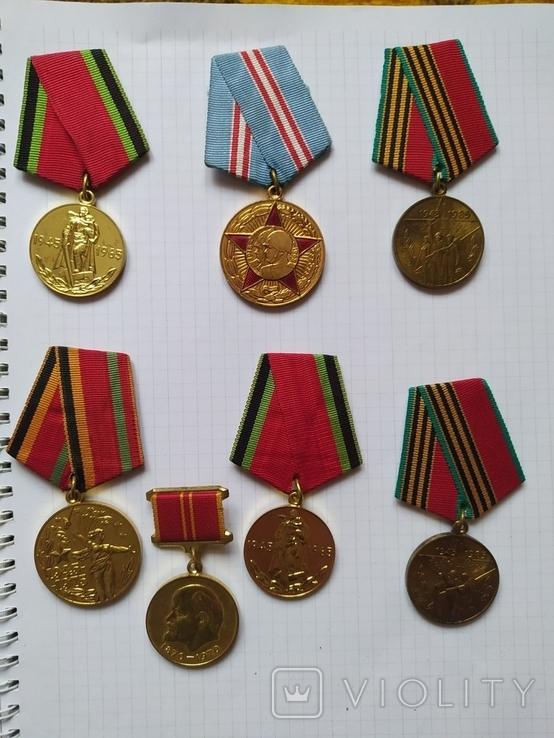 Разные медали СССР., фото №4