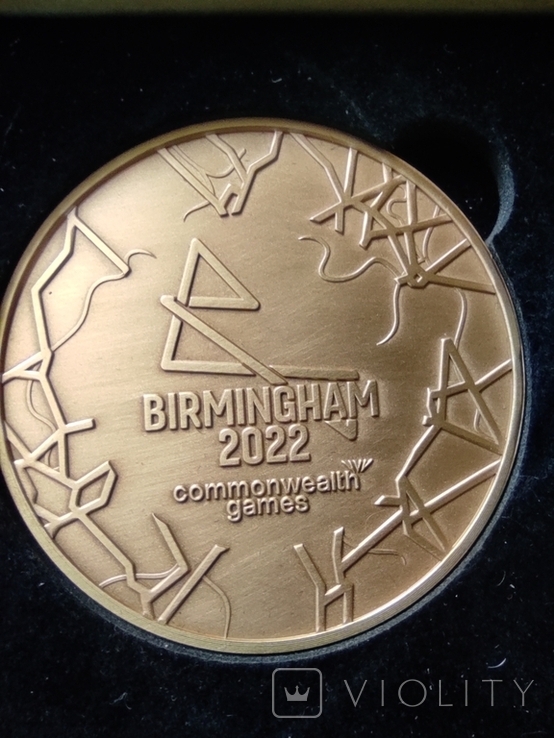 Медаль з Ігор Співдружності в Бірмінґемі Великобританія, фото №2