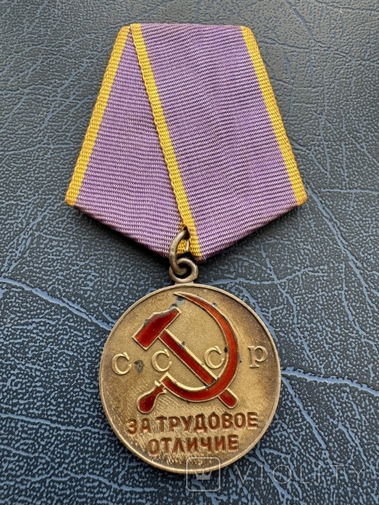 Медаль За Трудовое Отличие с док., фото №3