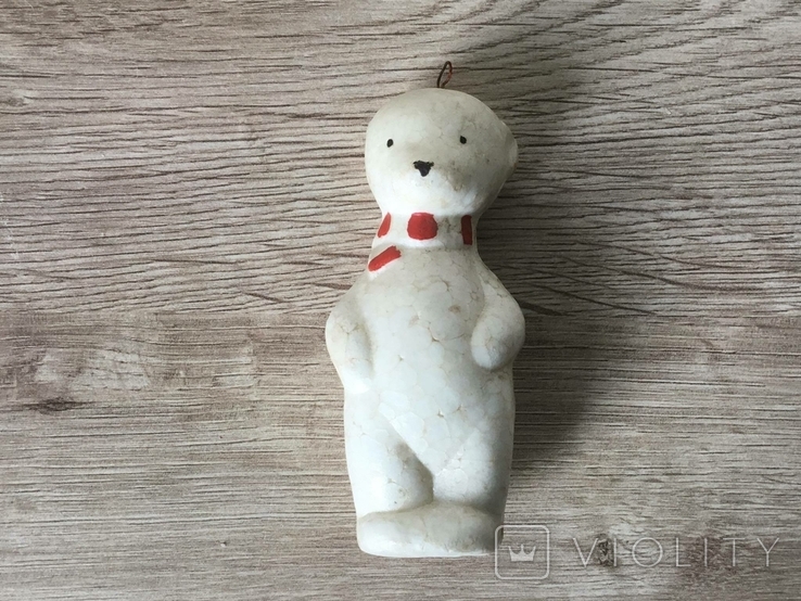 Елочная игрушка Медведь, времен СССР,, фото №12