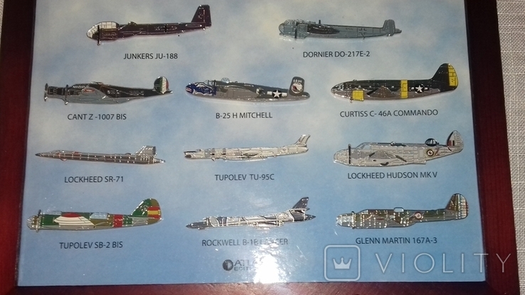 Військова авіація часів 2-ї світової війни. Емалеві ікони, фото №4