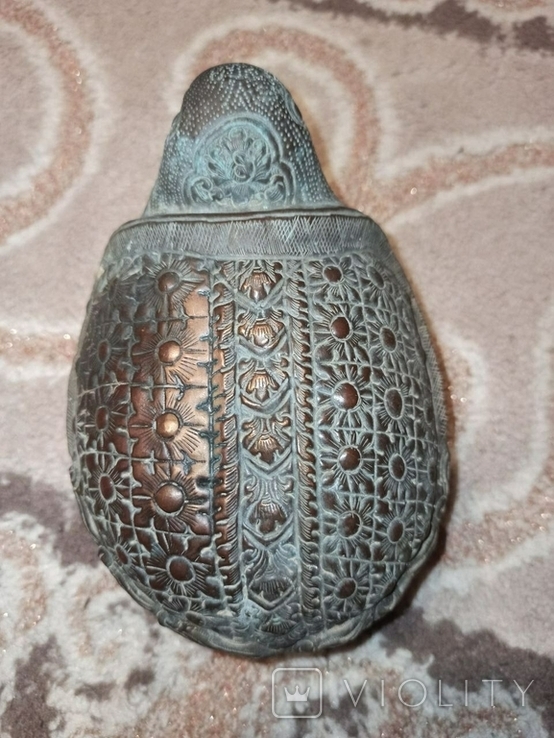 Черепаха бронзовая можно для декора или формы, фото №5