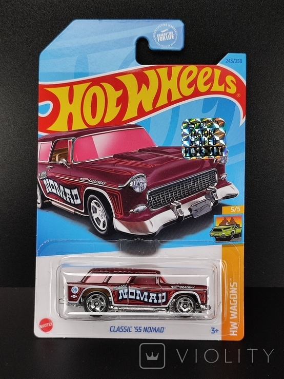 1955 Chevrolet Classic Nomad. Hot Wheels 2023 (1:64). #2233, фото №2