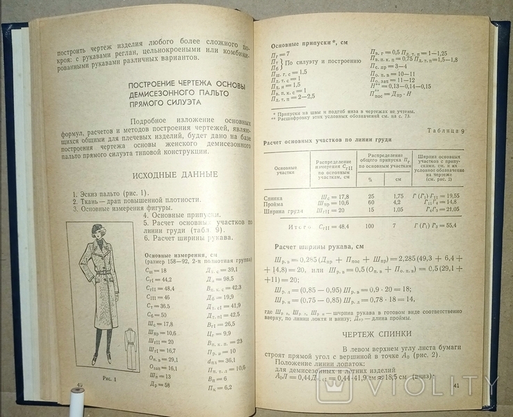 И.М. Братчик Конструирование женских пальто сложных форм и покроев 1987 год, фото №6