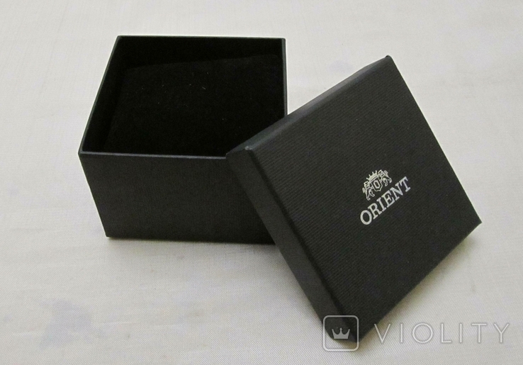 Футляр коробка від годинника Orient з документами 2016 р., фото №7
