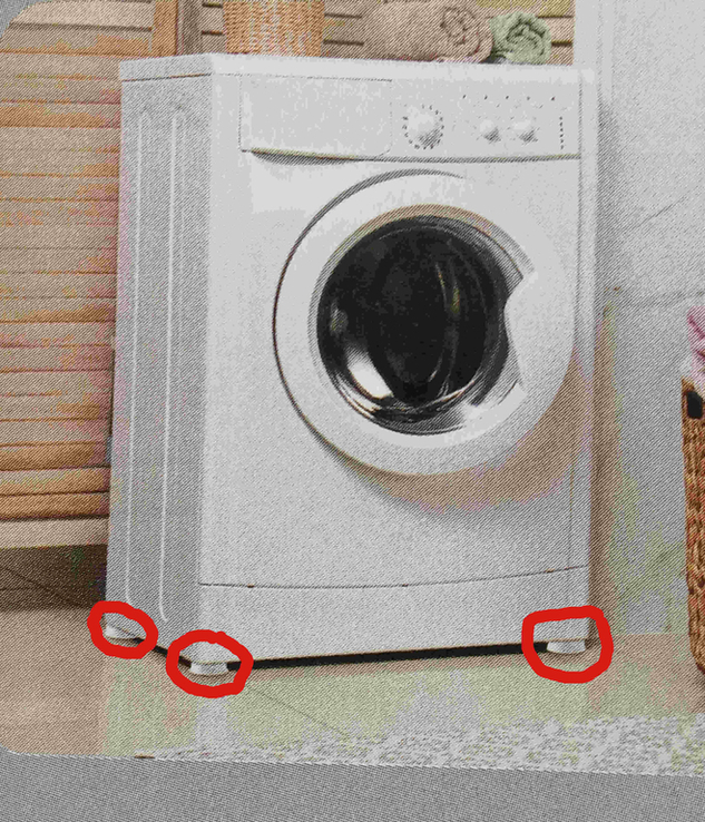 Антивібраційні підставки для пральної машини, numer zdjęcia 8
