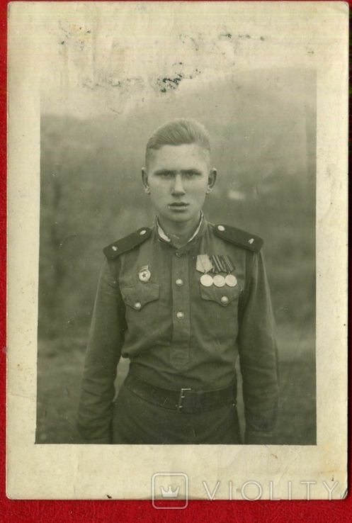 Військовий напис-присвята сина батькові, 1946 р., фото №2