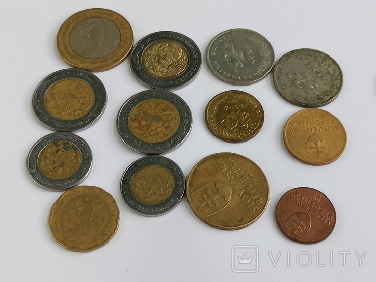 Монети різних країн (Європа, Азія, Африка), фото №6