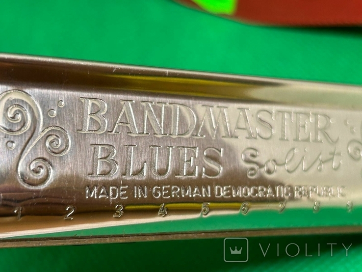 Губна гармошка Bandmaster Blues, фото №11