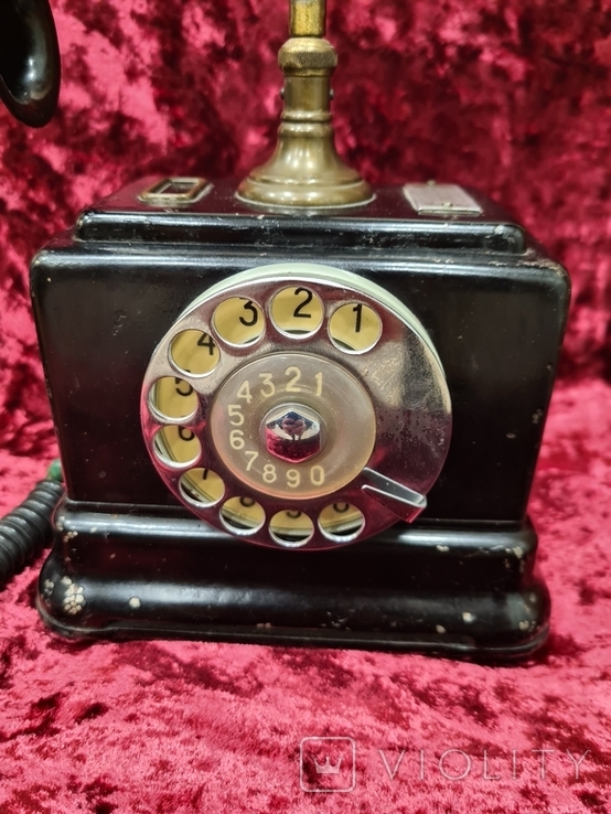 Телефон Красная заря 1929 года Ленинградский завод, фото №12