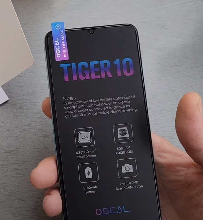 Blackview Oscal Tiger 10 GREY 8/256Gb, numer zdjęcia 4