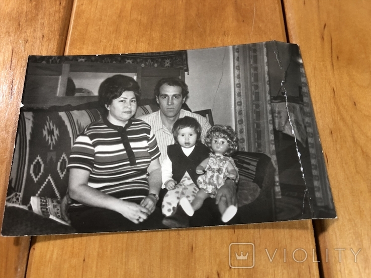 Фото семья с куклой, фото №2