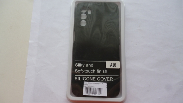 Чехол для телефона Silikon Case Oppo A 16 Black