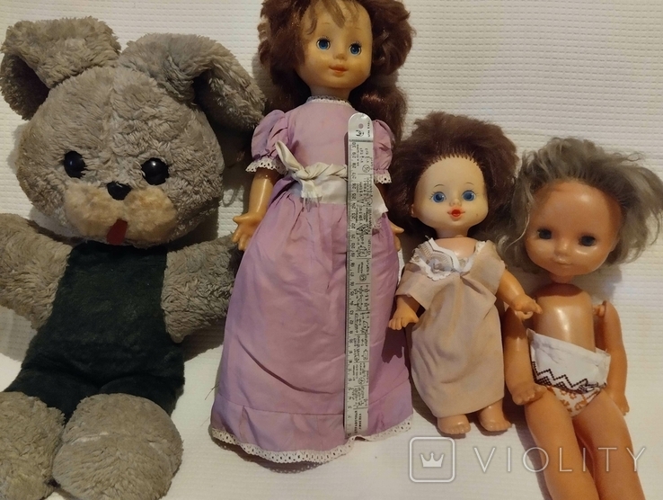 Куклы СССР и заяц, фото №5