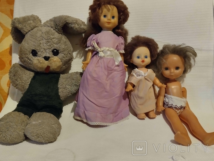 Куклы СССР и заяц, фото №2