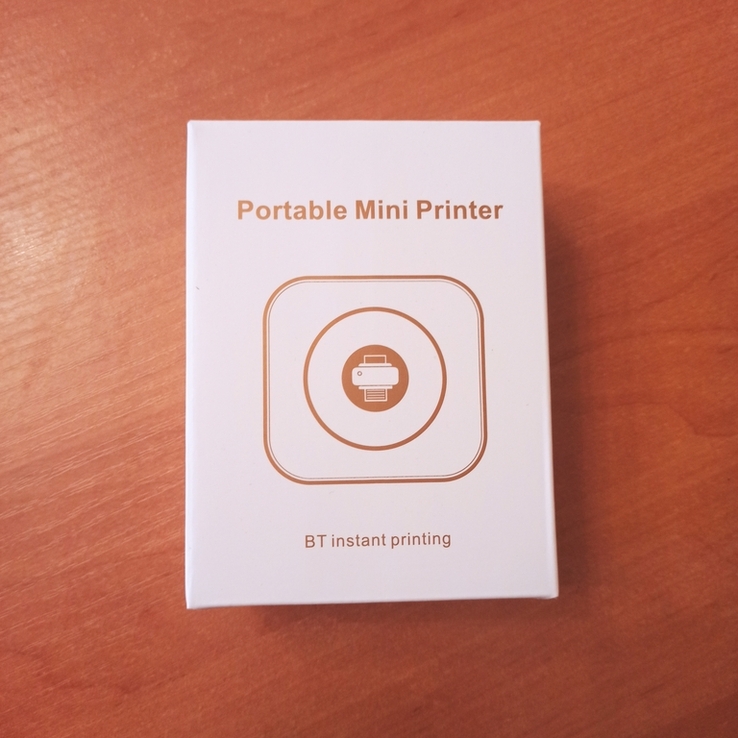 Портативный Принтер JETIX Mini Wi-print C9 printer для смартфона, фото №9