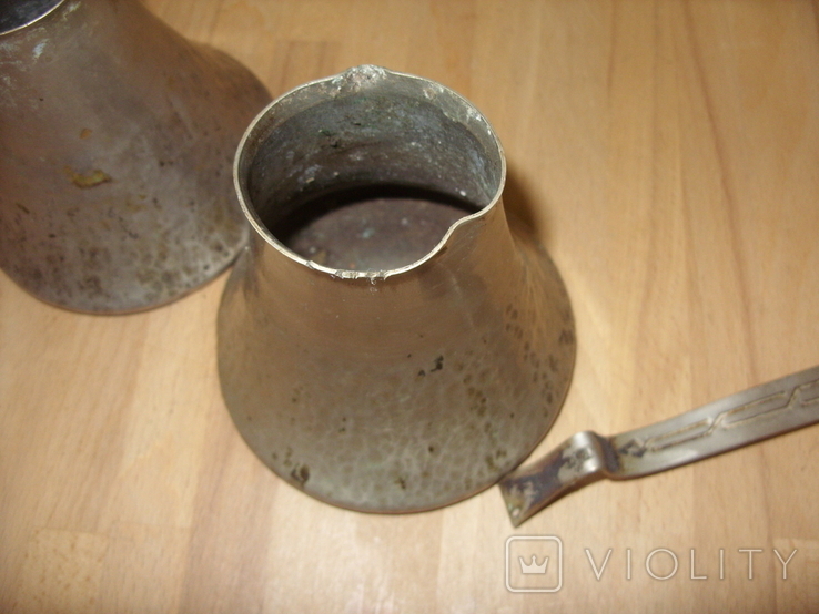 Турки для кофе 2 шт. СССР, фото №5