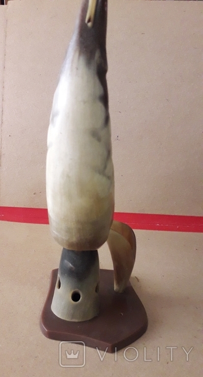 Петух из кости времён СССР высота 30,5 см., фото №9