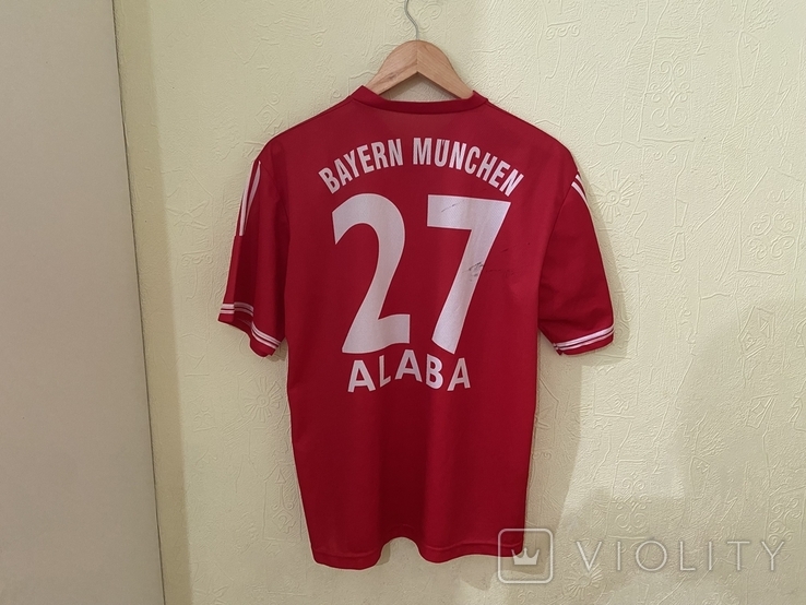 Футбольна футолка adidas Германия Бавария Мюнхен Bayern Munchen 27 Алаба Alaba, фото №3