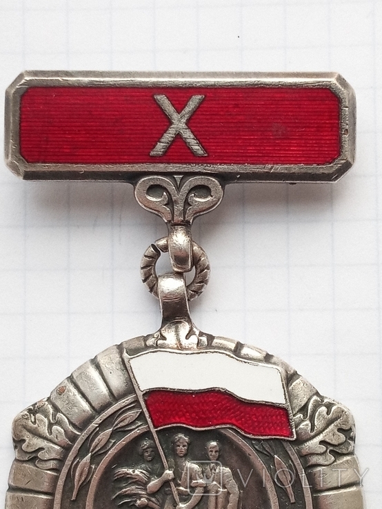 Медаль 10 років Польської Народної республіки, фото №12