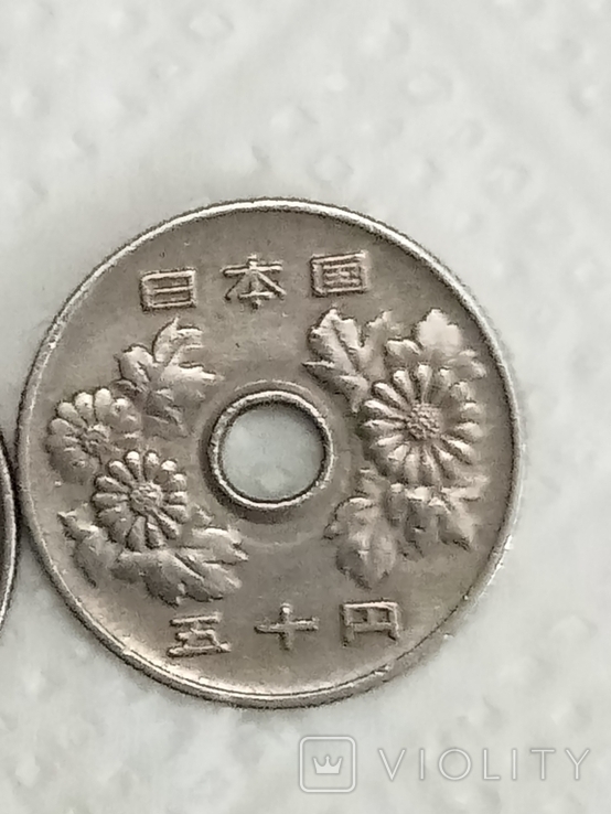 100 и 50 иен. Япония., фото №10