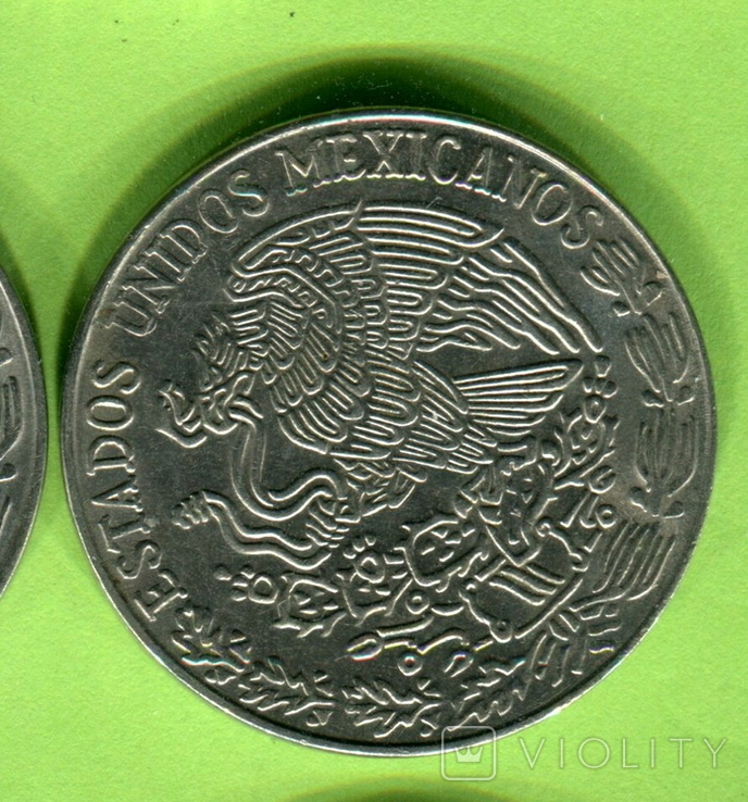 Мексика 5 песо 1976, фото №3