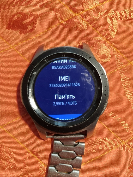 Samsung Galaxy Watch 46mm SM-R805U GPS LTE NFC 2,55/4 Гб Super AMOLED, фото №7