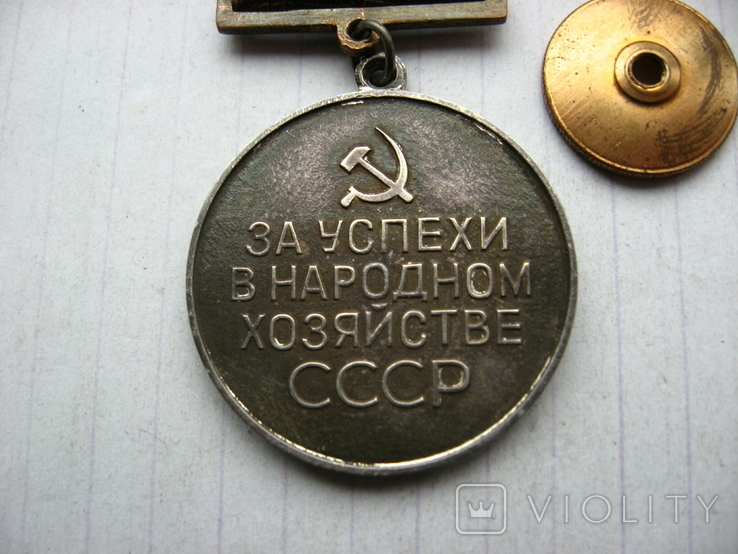 Большая за успехи в народном хозяйстве ВДНХ СССР №2, фото №7