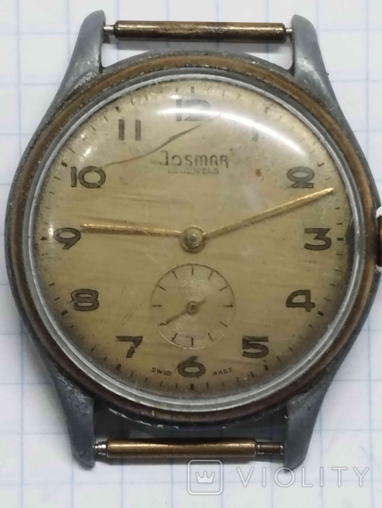 Наручний годинник Josmar Swiss, 1950-ті рр., фото №2