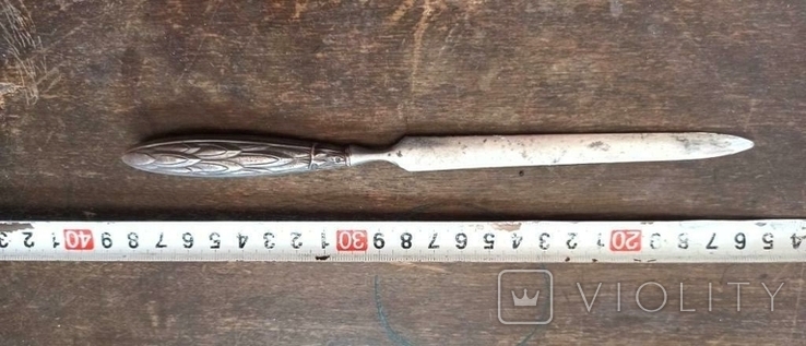 Старовинний ніж для конвертів, фото №2