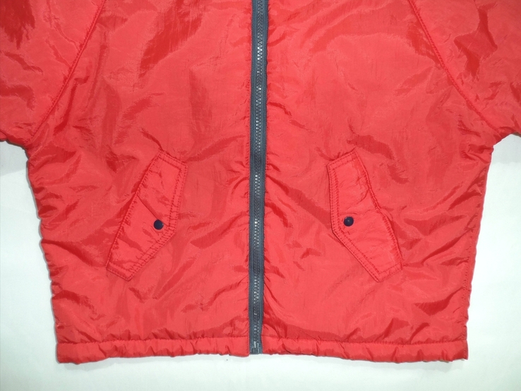 Куртка бомбер демісезонна червона S, фото №5