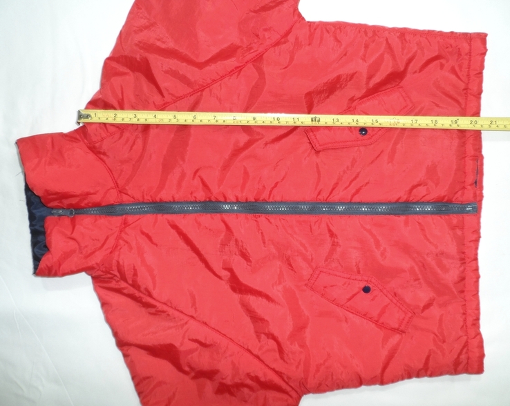 Куртка бомбер демісезонна червона S, фото №9