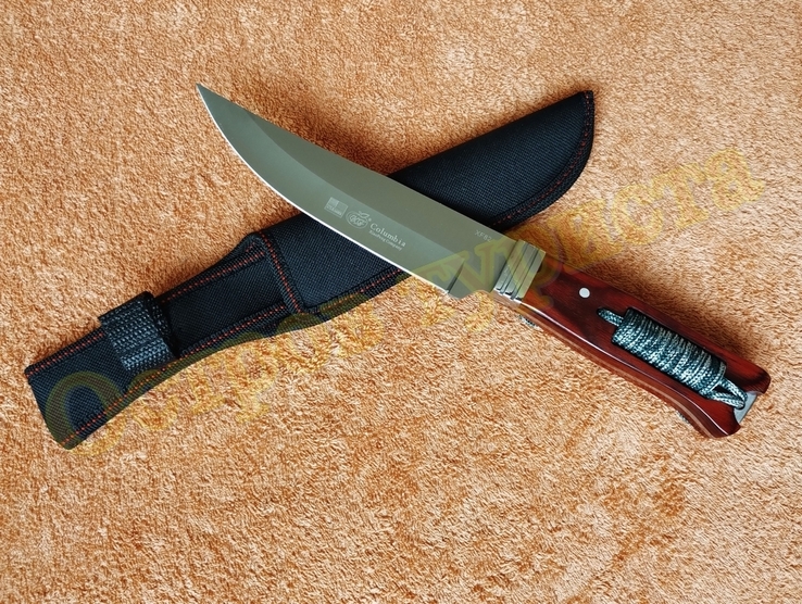 Нож охотничий Columbia XF 82 с чехлом, numer zdjęcia 2